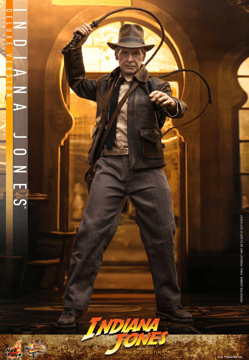 HOTMMS717 Indiana Jones and the Dial of Destiny (2023) - Indiana Jones Deluxe 1:6 Scale Collectable Figure - Hot Toys - Titan Pop Culture