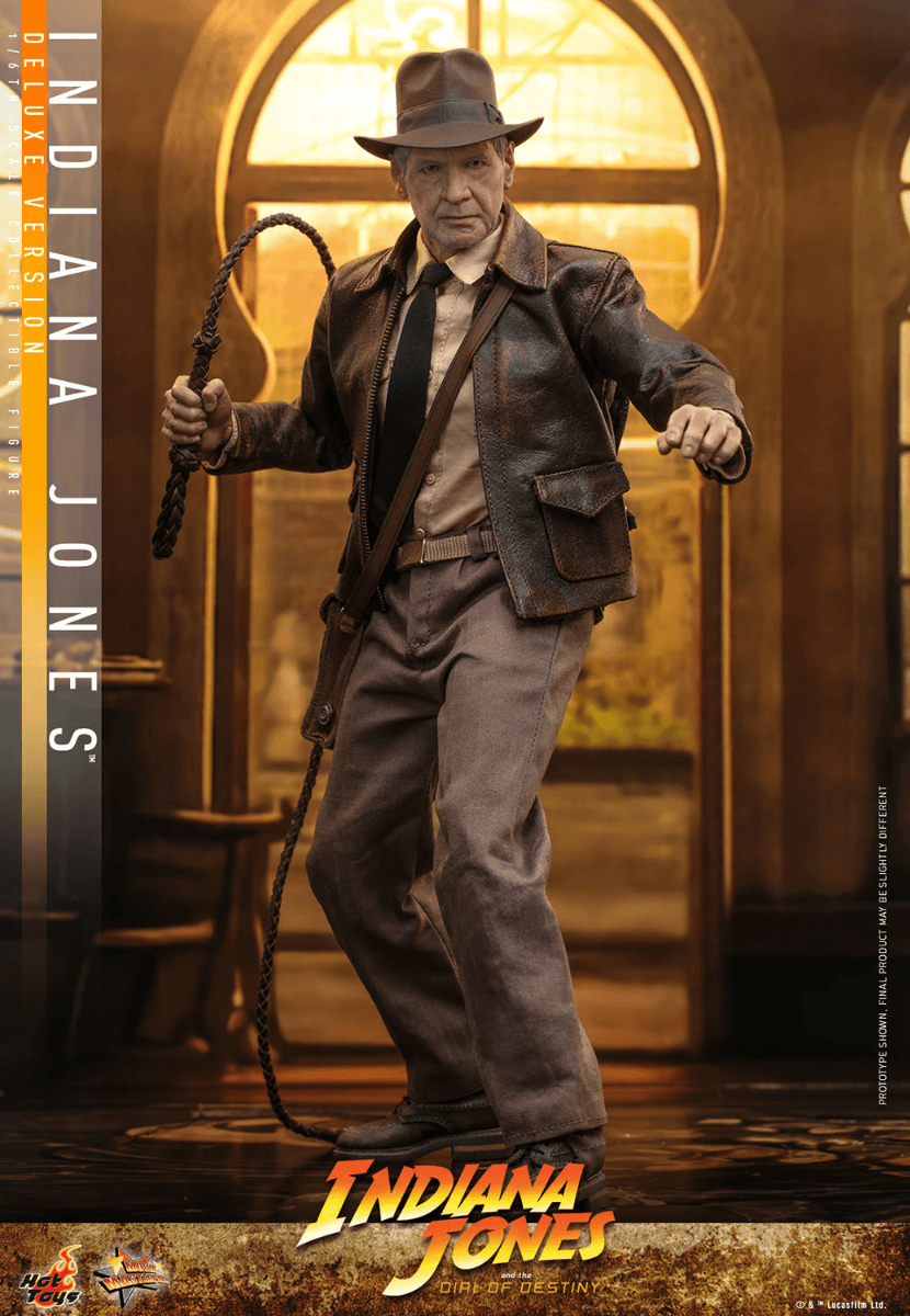 HOTMMS717 Indiana Jones and the Dial of Destiny (2023) - Indiana Jones Deluxe 1:6 Scale Collectable Figure - Hot Toys - Titan Pop Culture