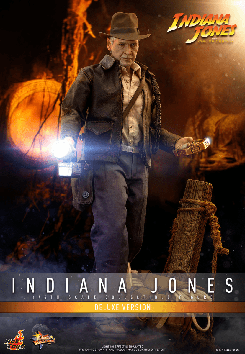 HOTMMS717 Indiana Jones and the Dial of Destiny (2023) - Indiana Jones Deluxe 1:6 Scale Collectable Figure - Hot Toys - Titan Pop Culture