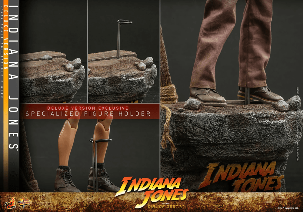 HOTMMS717 Indiana Jones and the Dial of Destiny (2023) - Indiana Jones Deluxe 1:6 Scale Collectable Figure - Hot Toys - Titan Pop Culture