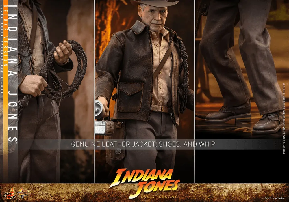 HOTMMS717 Indiana Jones and the Dial of Destiny (2023) - Indiana Jones Deluxe 1:6 Scale Collectable Figure - Hot Toys - Titan Pop Culture