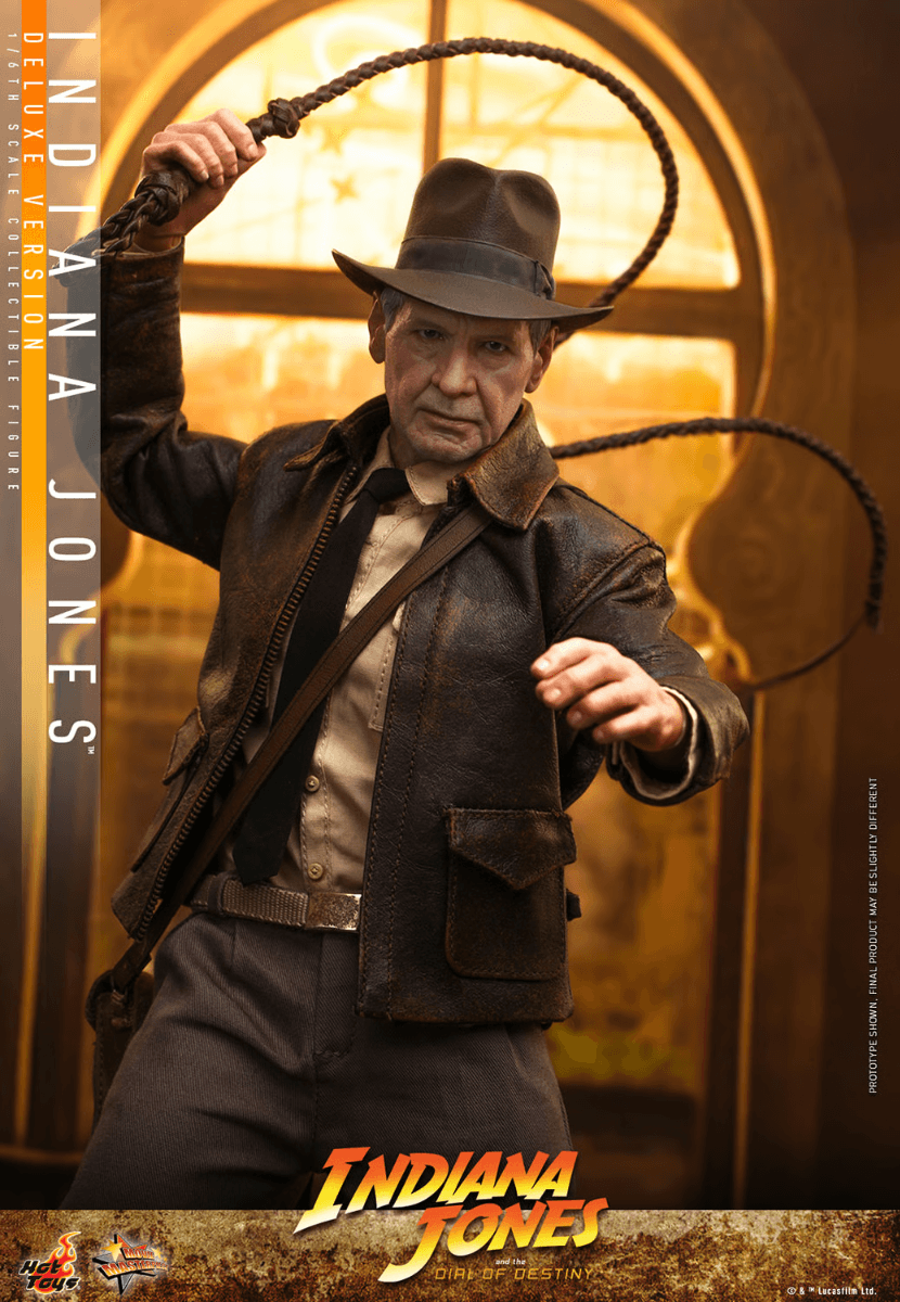 HOTMMS717 Indiana Jones and the Dial of Destiny (2023) - Indiana Jones Deluxe 1:6 Scale Collectable Figure - Hot Toys - Titan Pop Culture