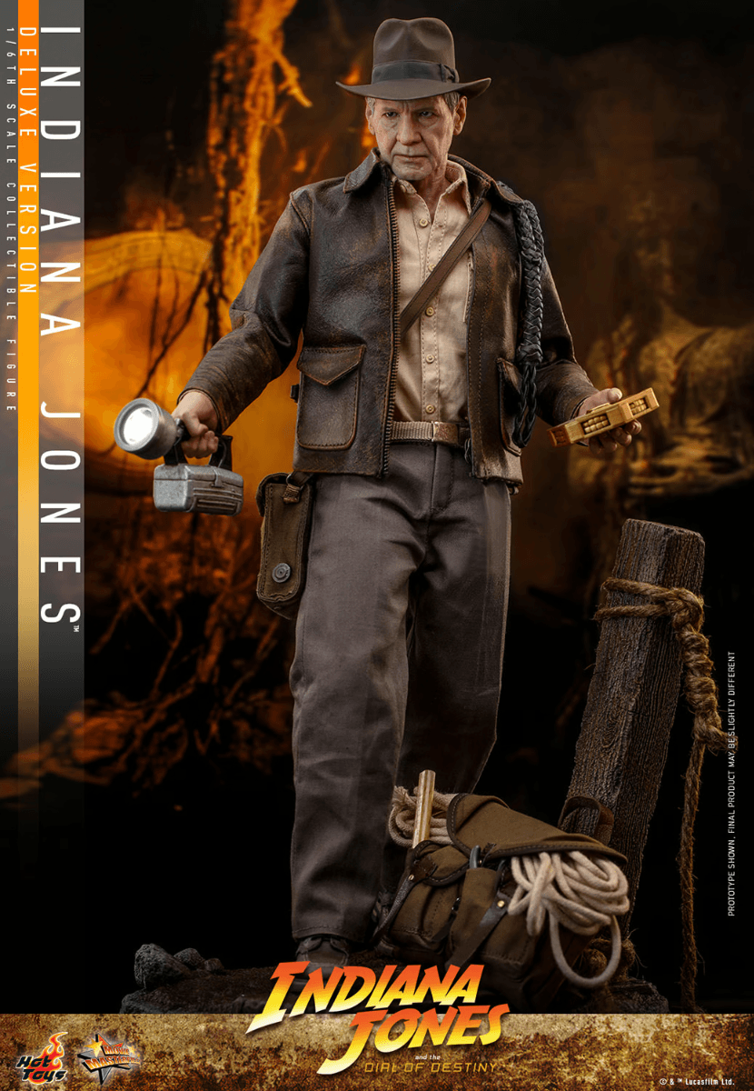 HOTMMS717 Indiana Jones and the Dial of Destiny (2023) - Indiana Jones Deluxe 1:6 Scale Collectable Figure - Hot Toys - Titan Pop Culture