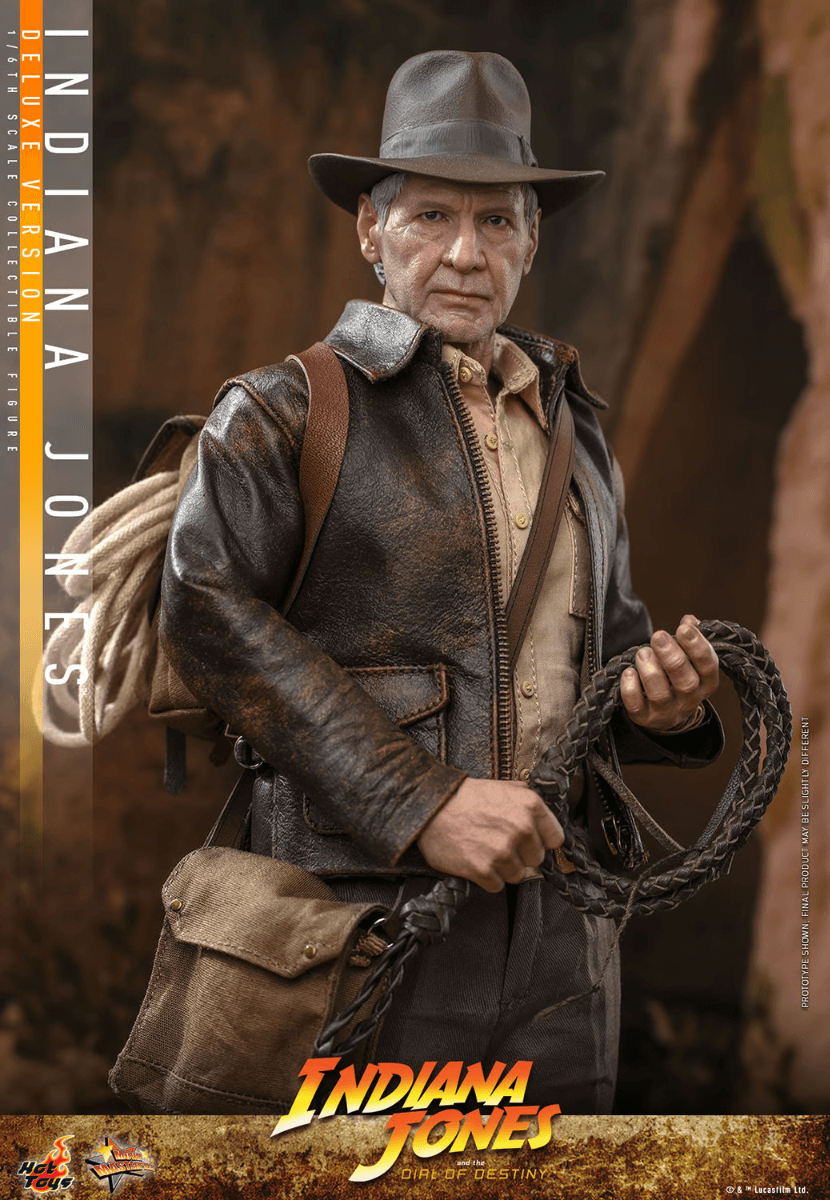 HOTMMS717 Indiana Jones and the Dial of Destiny (2023) - Indiana Jones Deluxe 1:6 Scale Collectable Figure - Hot Toys - Titan Pop Culture