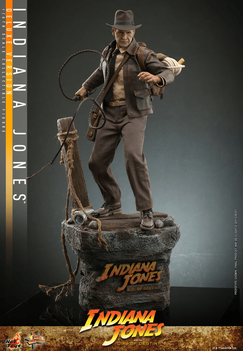 HOTMMS717 Indiana Jones and the Dial of Destiny (2023) - Indiana Jones Deluxe 1:6 Scale Collectable Figure - Hot Toys - Titan Pop Culture