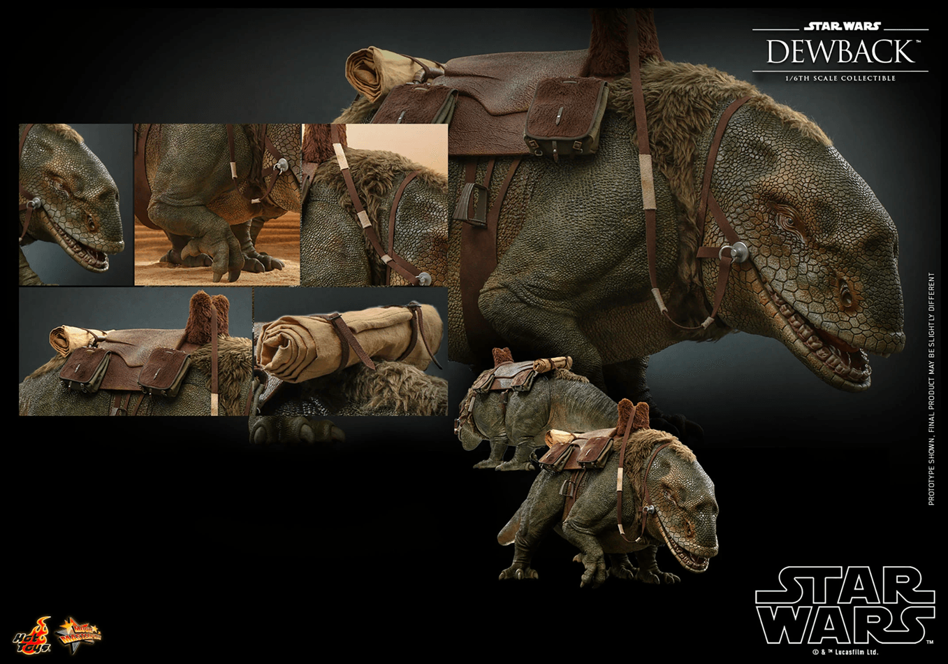 HOTMMS719 Star Wars - Dewback 1:6 Scale Collectable Figure - Hot Toys - Titan Pop Culture