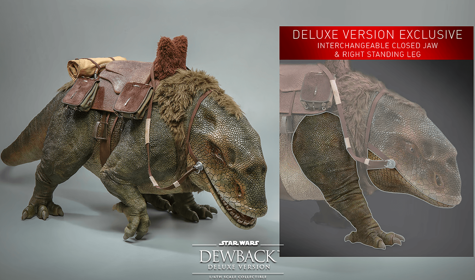 HOTMMS720 Star Wars - Dewback Deluxe 1:6 Scale Collectable Figure - Hot Toys - Titan Pop Culture