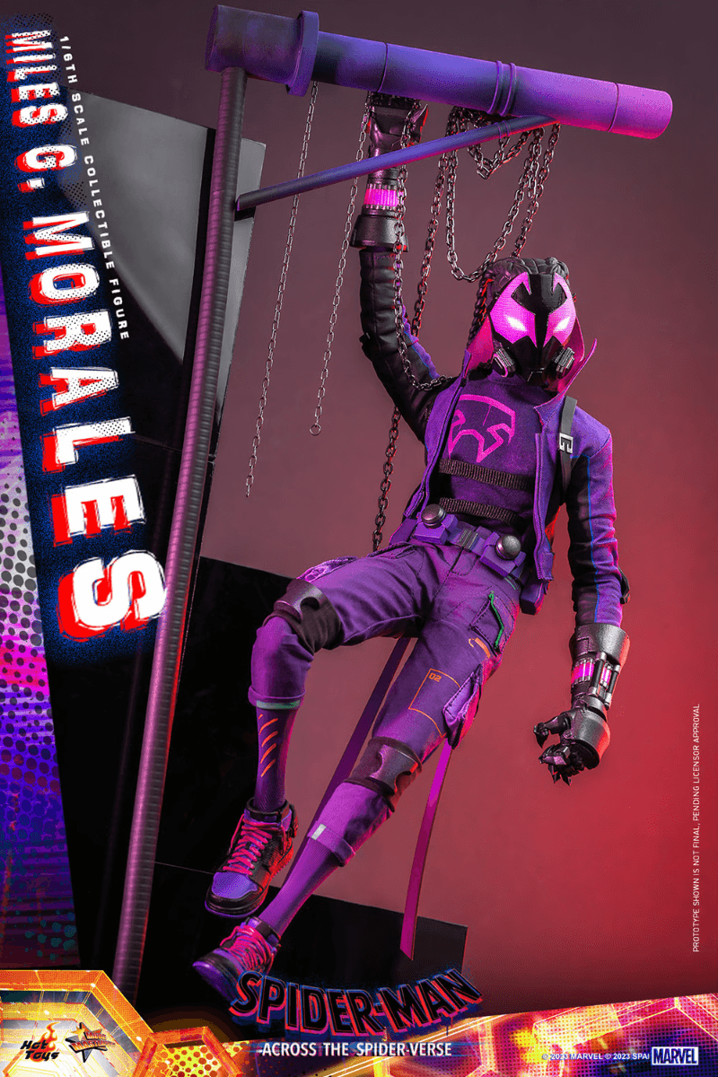 HOTMMS725 Spider-Man: Across the Spider-Verse - Miles G. Morales 1:6 Scale Collectable Figure - Hot Toys - Titan Pop Culture