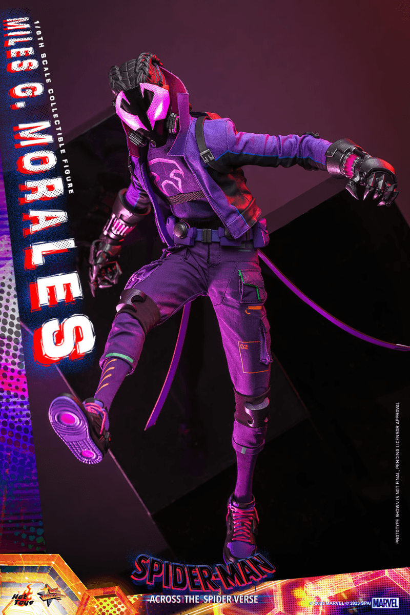 HOTMMS725 Spider-Man: Across the Spider-Verse - Miles G. Morales 1:6 Scale Collectable Figure - Hot Toys - Titan Pop Culture