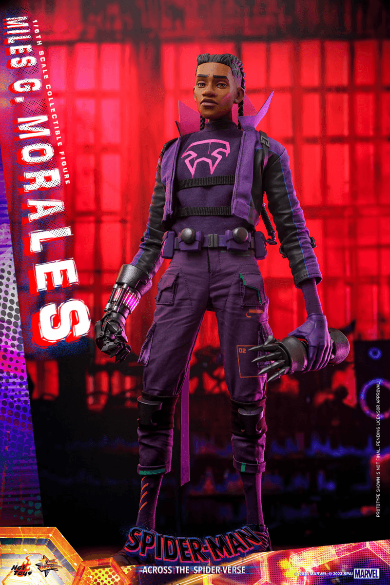 HOTMMS725 Spider-Man: Across the Spider-Verse - Miles G. Morales 1:6 Scale Collectable Figure - Hot Toys - Titan Pop Culture