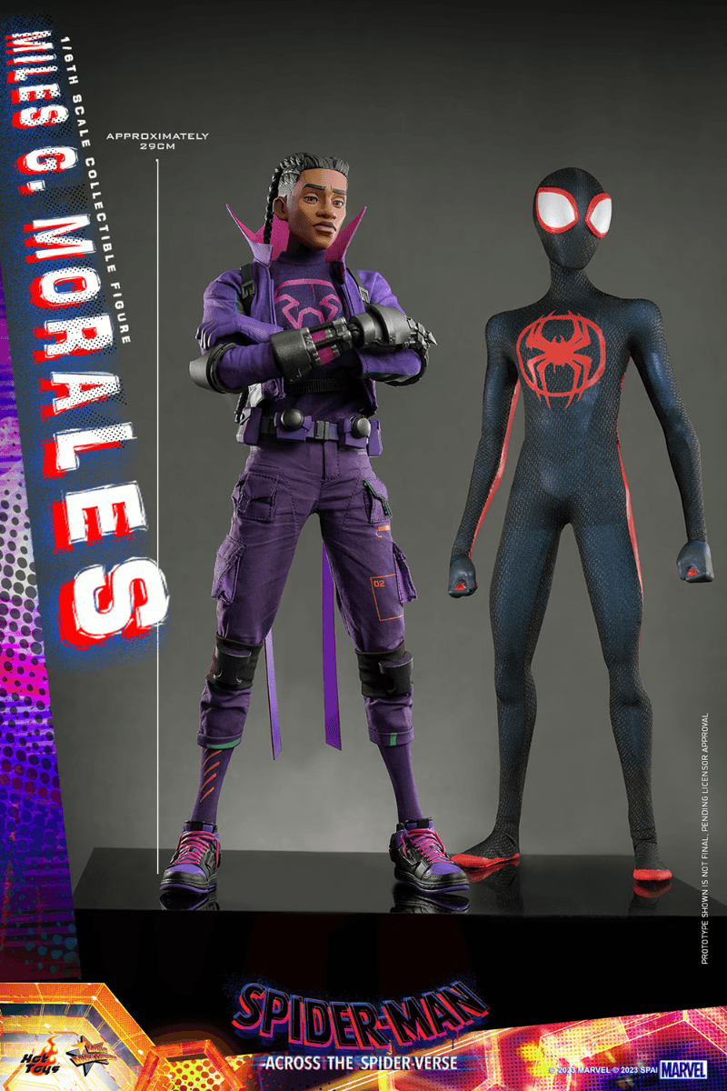 HOTMMS725 Spider-Man: Across the Spider-Verse - Miles G. Morales 1:6 Scale Collectable Figure - Hot Toys - Titan Pop Culture