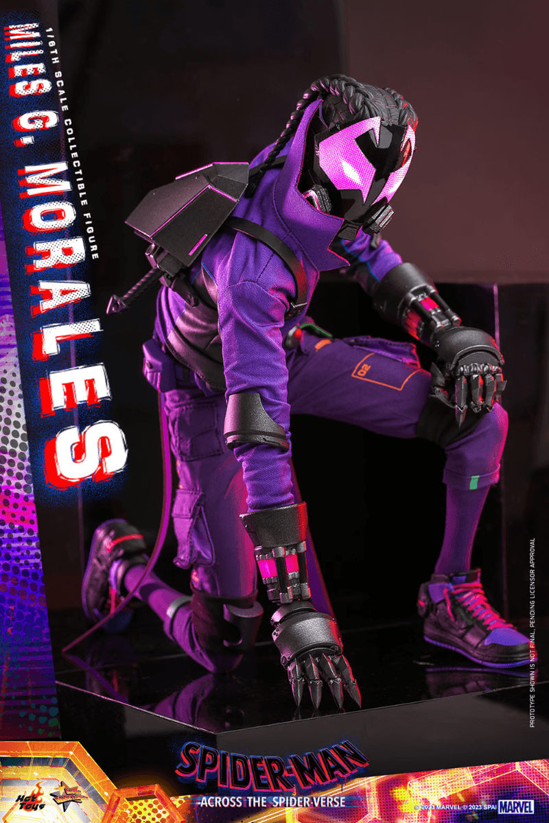 HOTMMS725 Spider-Man: Across the Spider-Verse - Miles G. Morales 1:6 Scale Collectable Figure - Hot Toys - Titan Pop Culture