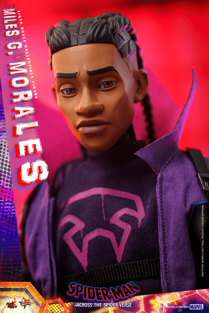 HOTMMS725 Spider-Man: Across the Spider-Verse - Miles G. Morales 1:6 Scale Collectable Figure - Hot Toys - Titan Pop Culture