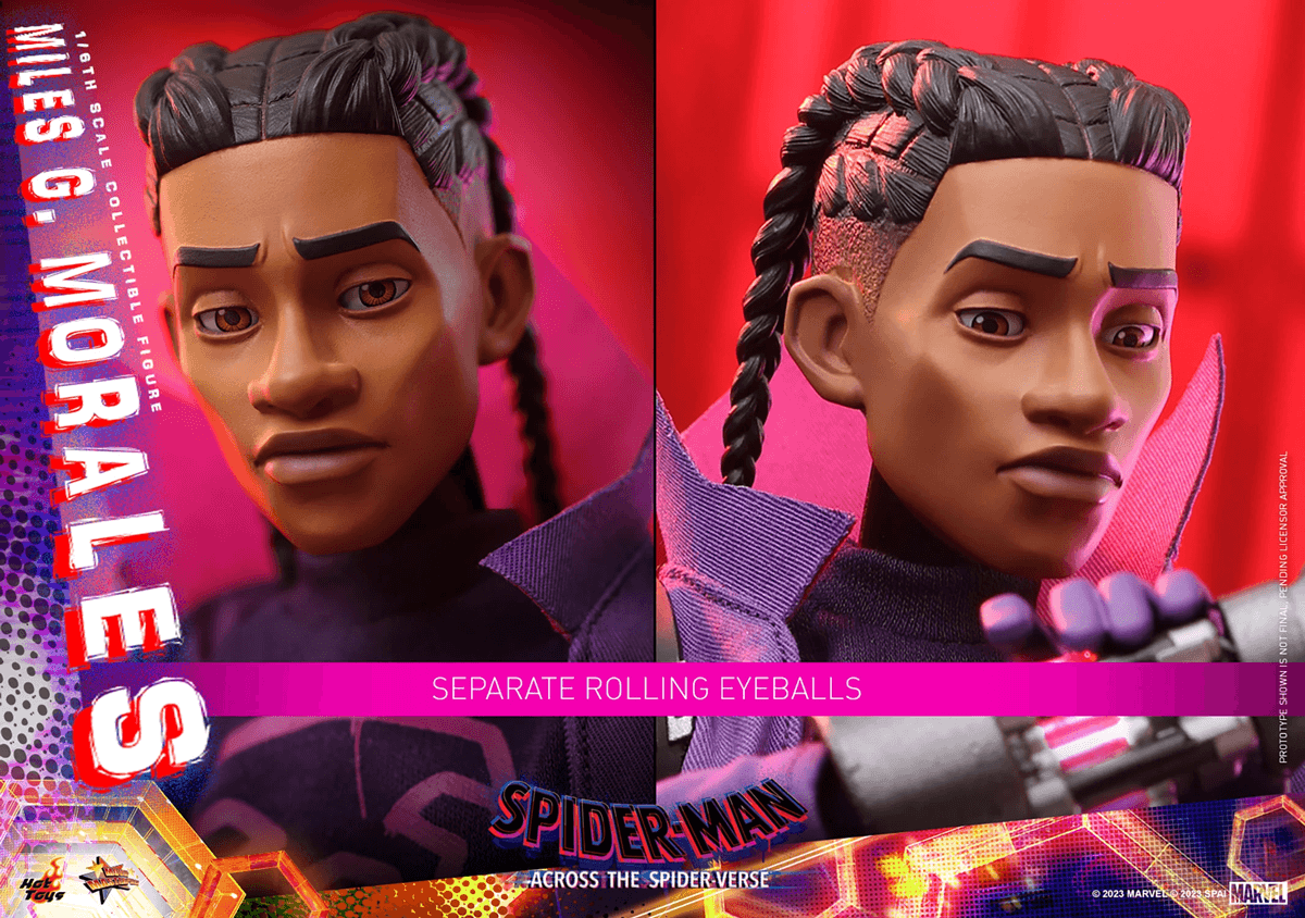 HOTMMS725 Spider-Man: Across the Spider-Verse - Miles G. Morales 1:6 Scale Collectable Figure - Hot Toys - Titan Pop Culture