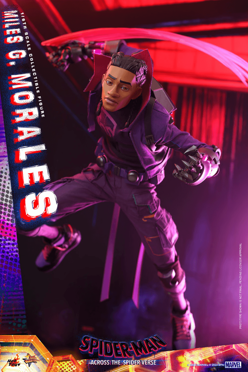 HOTMMS725 Spider-Man: Across the Spider-Verse - Miles G. Morales 1:6 Scale Collectable Figure - Hot Toys - Titan Pop Culture