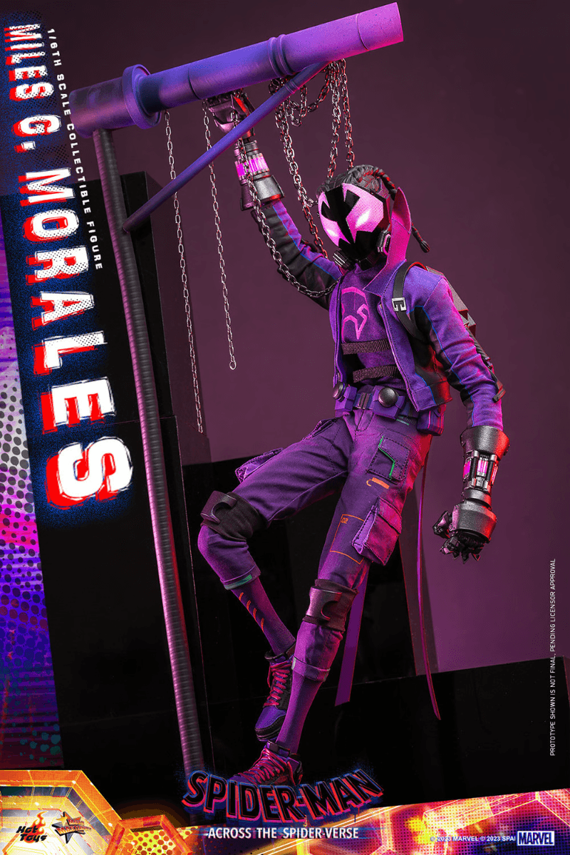 HOTMMS725 Spider-Man: Across the Spider-Verse - Miles G. Morales 1:6 Scale Collectable Figure - Hot Toys - Titan Pop Culture