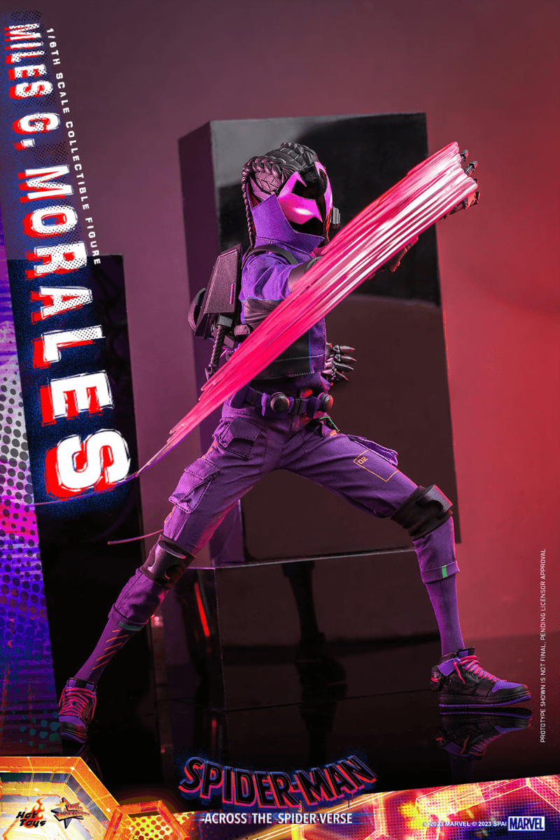 HOTMMS725 Spider-Man: Across the Spider-Verse - Miles G. Morales 1:6 Scale Collectable Figure - Hot Toys - Titan Pop Culture