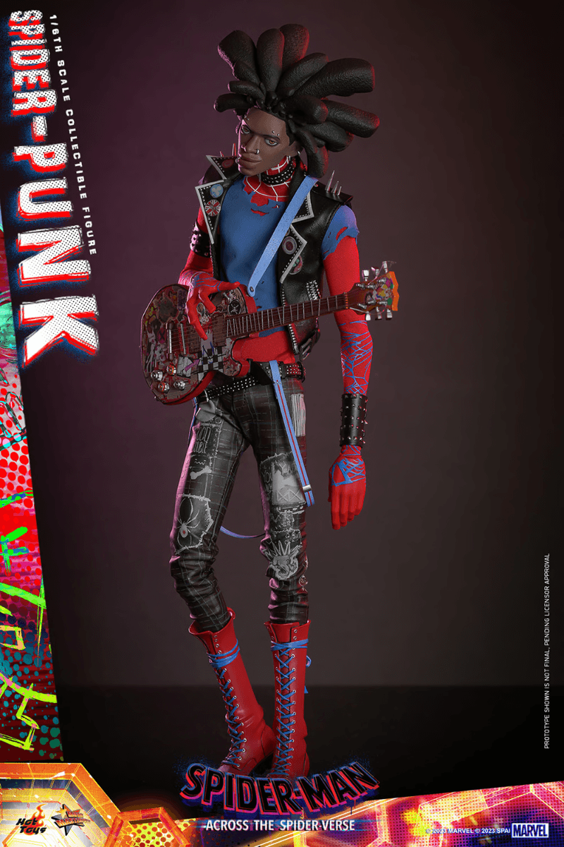 HOTMMS726 Spider-Man: Across the Spider-Verse - Spider-Punk 1:6 Scale Collectable Action Figure - Hot Toys - Titan Pop Culture