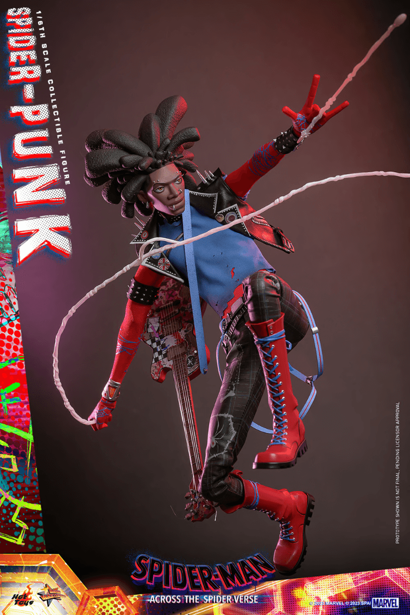 HOTMMS726 Spider-Man: Across the Spider-Verse - Spider-Punk 1:6 Scale Collectable Action Figure - Hot Toys - Titan Pop Culture