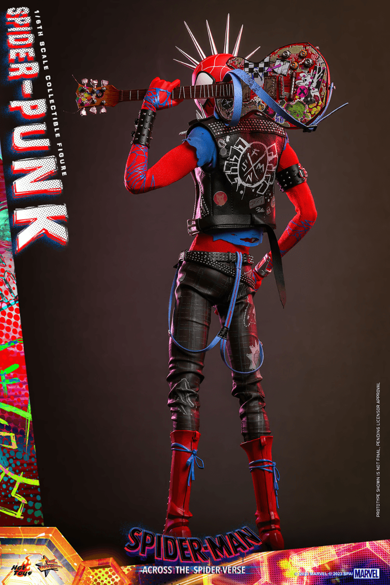 Spider-Man: Across the Spider-Verse - Spider-Punk 1:6 Scale Collectable Action Figure Statue by Hot Toys | Titan Pop Culture
