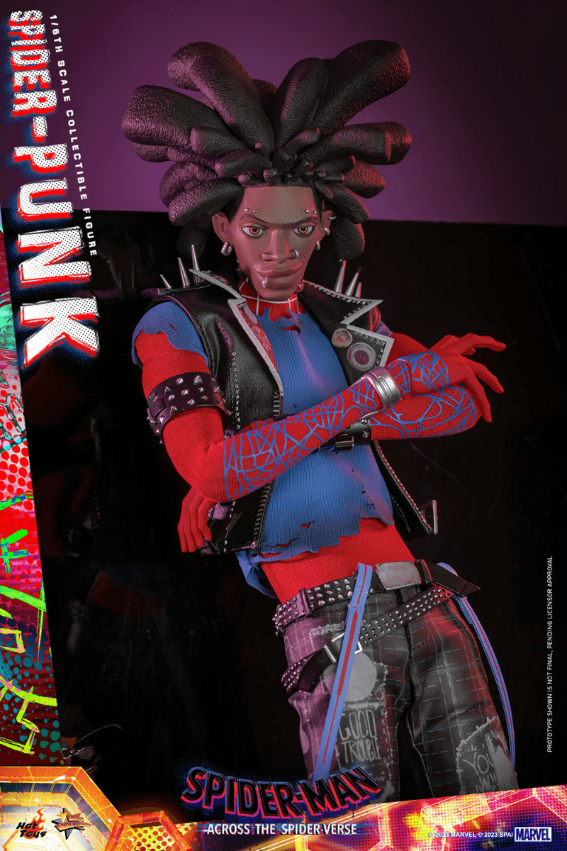 HOTMMS726 Spider-Man: Across the Spider-Verse - Spider-Punk 1:6 Scale Collectable Action Figure - Hot Toys - Titan Pop Culture