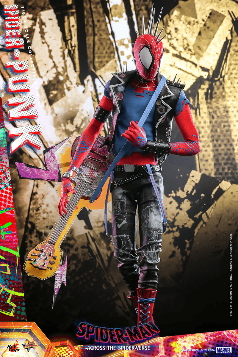 HOTMMS726 Spider-Man: Across the Spider-Verse - Spider-Punk 1:6 Scale Collectable Action Figure - Hot Toys - Titan Pop Culture