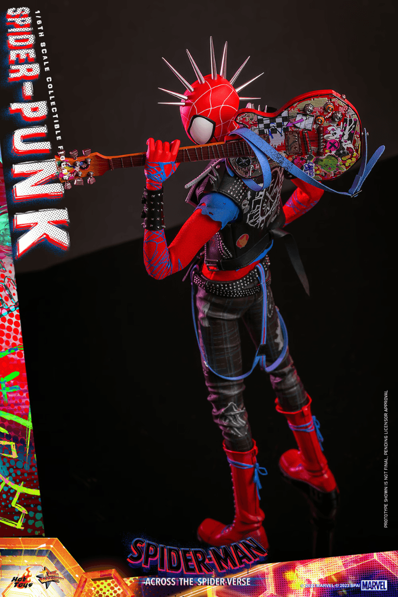 HOTMMS726 Spider-Man: Across the Spider-Verse - Spider-Punk 1:6 Scale Collectable Action Figure - Hot Toys - Titan Pop Culture