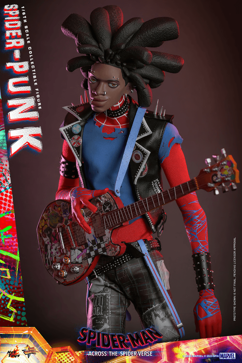 HOTMMS726 Spider-Man: Across the Spider-Verse - Spider-Punk 1:6 Scale Collectable Action Figure - Hot Toys - Titan Pop Culture