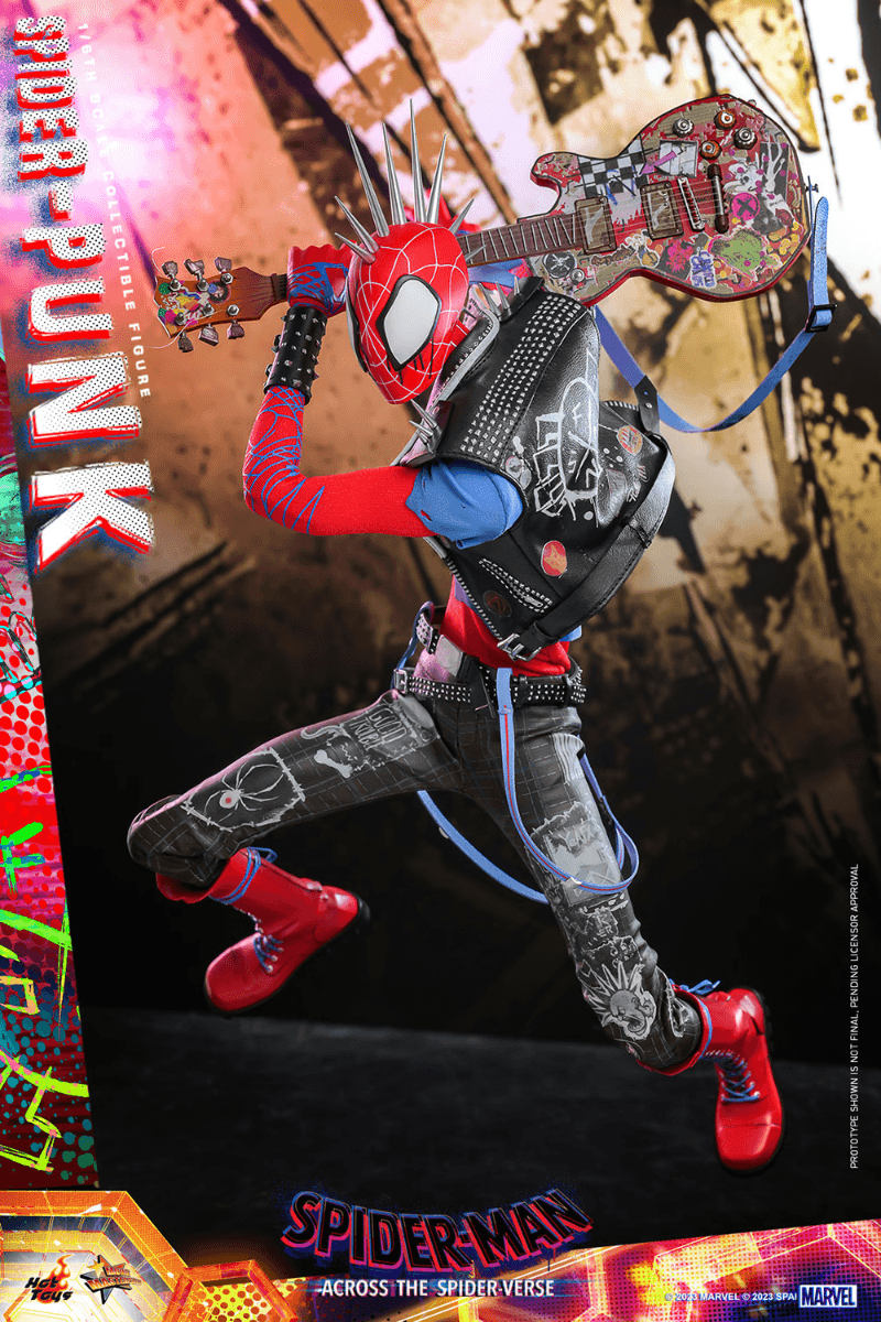 HOTMMS726 Spider-Man: Across the Spider-Verse - Spider-Punk 1:6 Scale Collectable Action Figure - Hot Toys - Titan Pop Culture