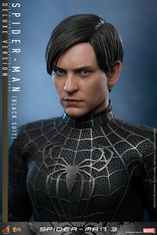 HOTMMS728B Spider-Man 3 - Spider-Man (Black Suit) Deluxe 1:6 Scale Collectable Action Figure - Hot Toys - Titan Pop Culture