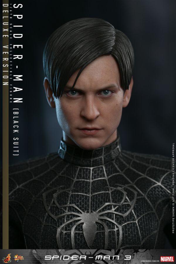 HOTMMS728B Spider-Man 3 - Spider-Man (Black Suit) Deluxe 1:6 Scale Collectable Action Figure - Hot Toys - Titan Pop Culture