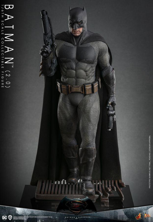 HOTMMS731 Batman v Superman: Dawn of Justice - Batman (2.0) 1:6 Scale Collectable Action Figure - Hot Toys - Titan Pop Culture