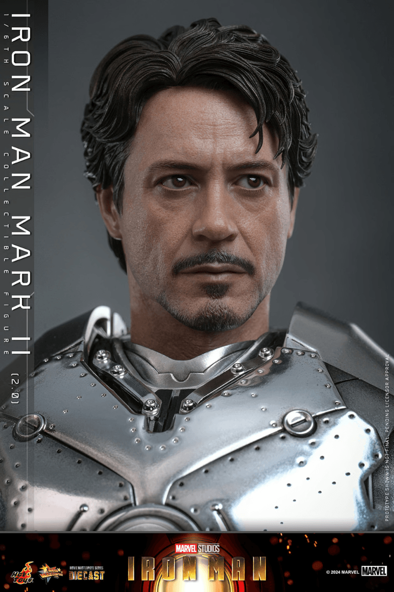 HOTMMS733D59 Iron Man - Iron Man Mark II (2.0) 1:6 Scale Collectable Action Figure - Hot Toys - Titan Pop Culture