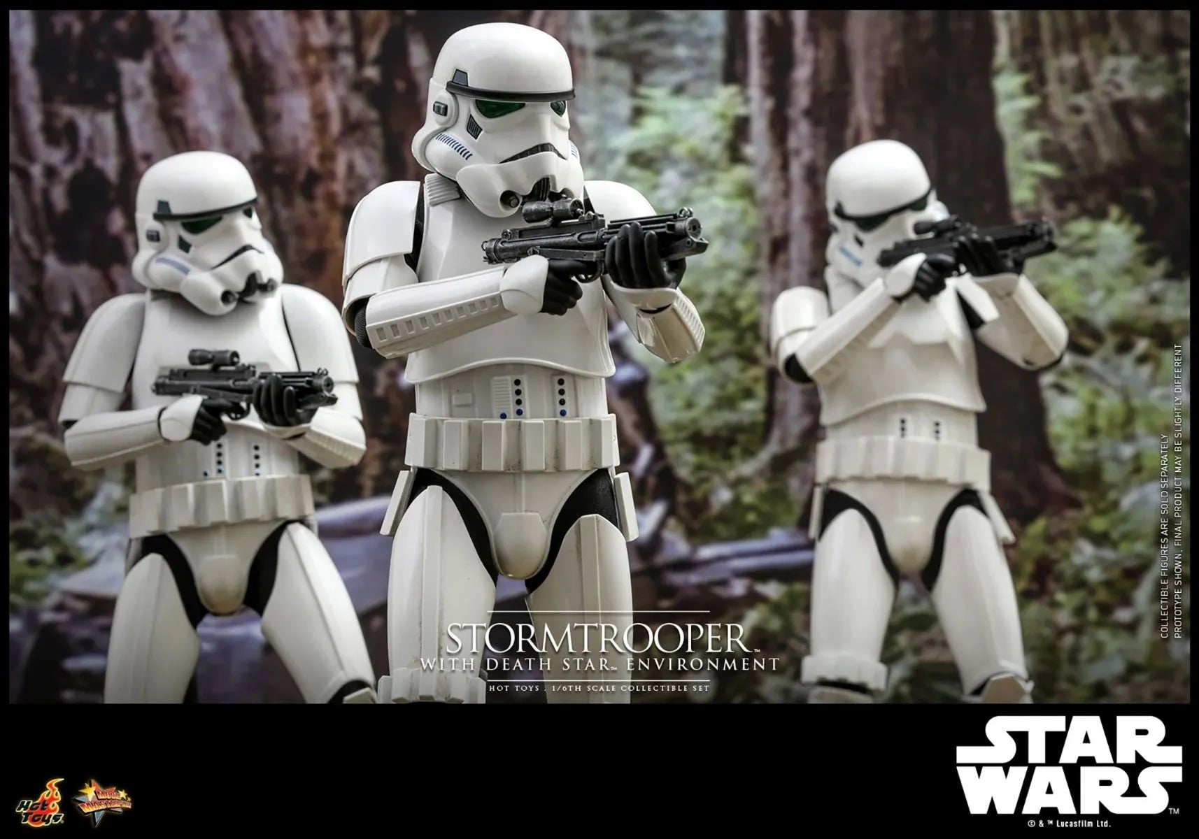 HOTMMS736 Star Wars - Stormtrooper (with Death Star Environment) 1:6 Scale Collectable Action Figure - Hot Toys - Titan Pop Culture