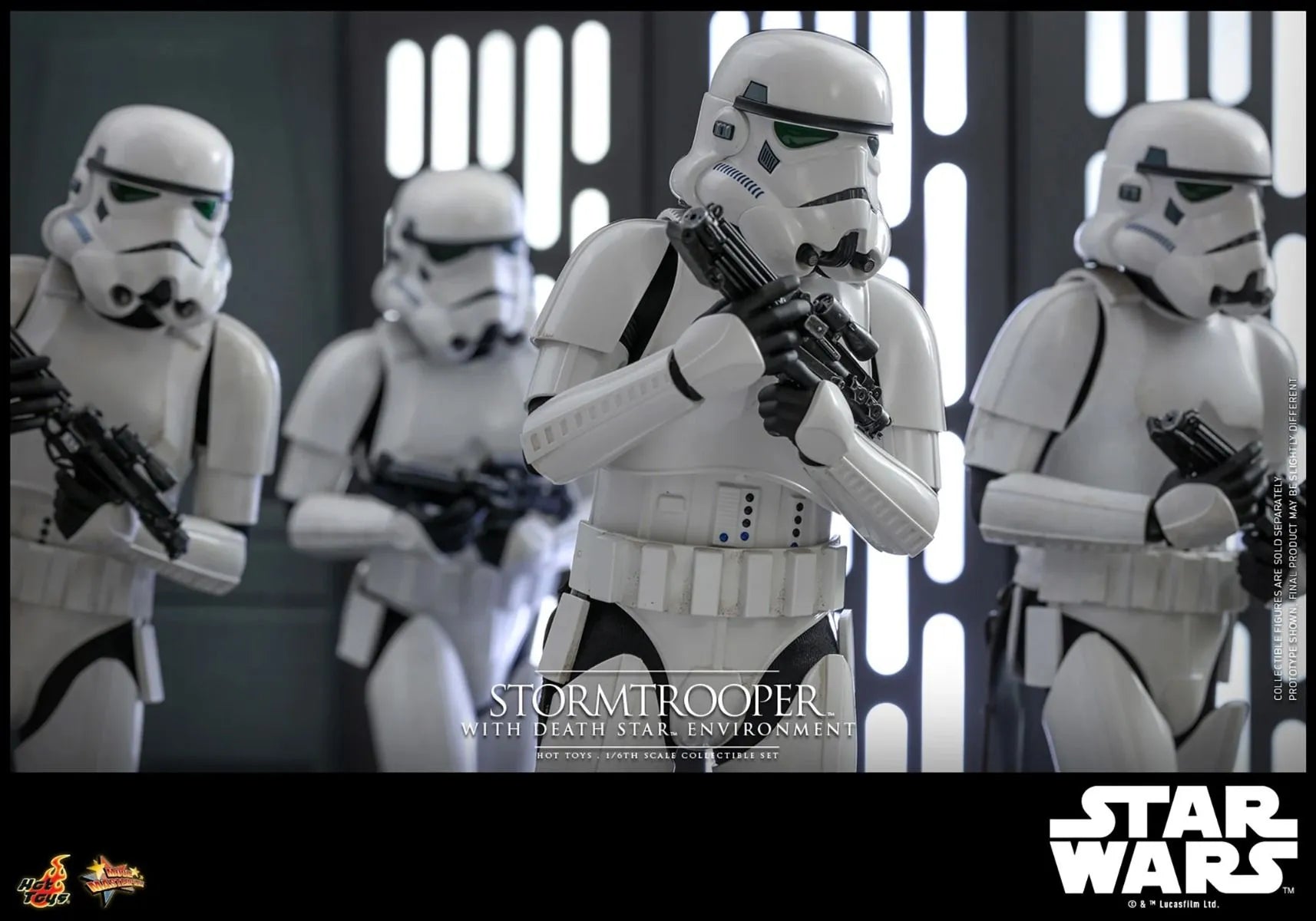 HOTMMS736 Star Wars - Stormtrooper (with Death Star Environment) 1:6 Scale Collectable Action Figure - Hot Toys - Titan Pop Culture