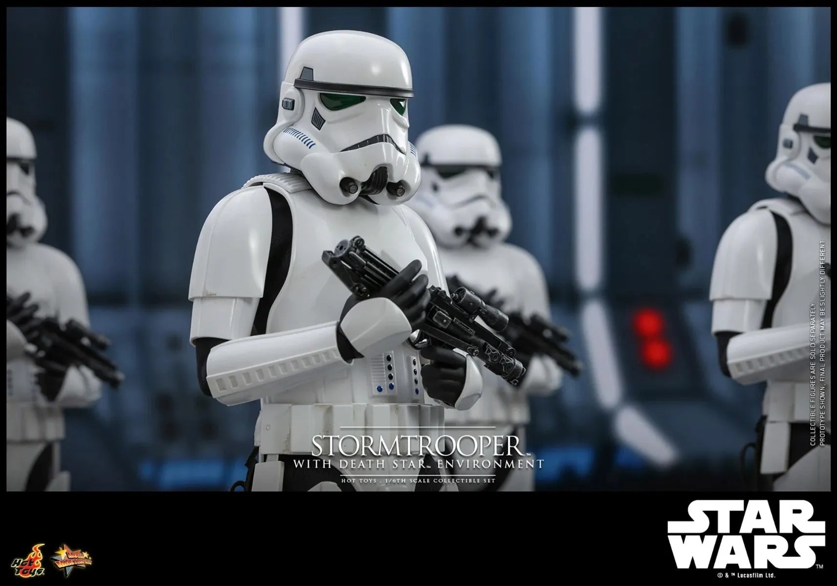 HOTMMS736 Star Wars - Stormtrooper (with Death Star Environment) 1:6 Scale Collectable Action Figure - Hot Toys - Titan Pop Culture