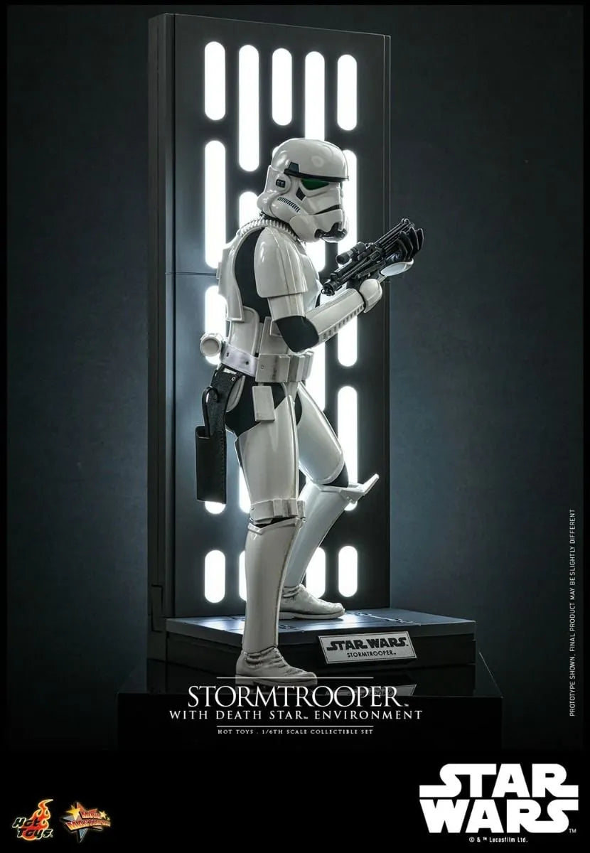 HOTMMS736 Star Wars - Stormtrooper (with Death Star Environment) 1:6 Scale Collectable Action Figure - Hot Toys - Titan Pop Culture