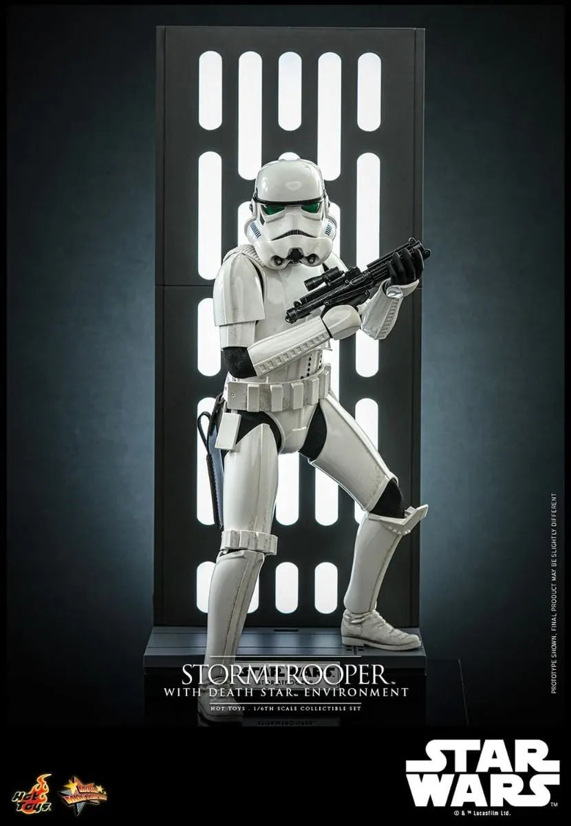 HOTMMS736 Star Wars - Stormtrooper (with Death Star Environment) 1:6 Scale Collectable Action Figure - Hot Toys - Titan Pop Culture