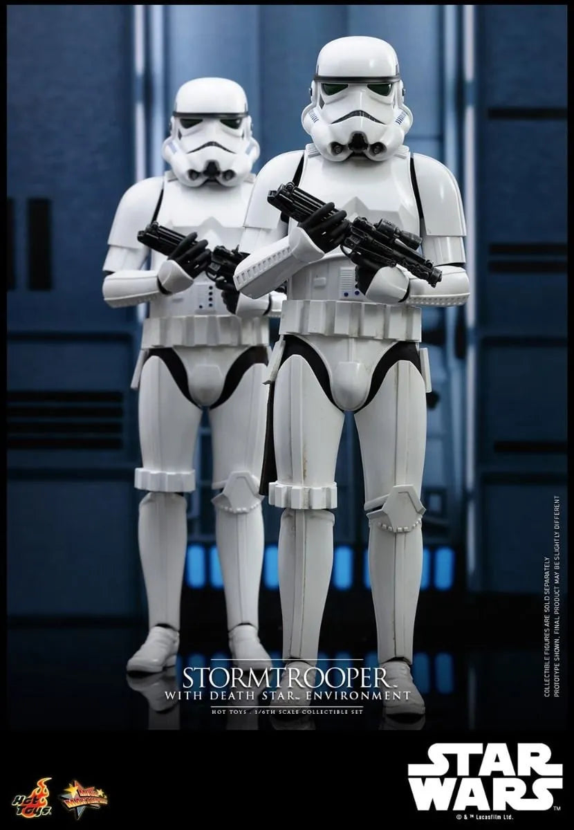 HOTMMS736 Star Wars - Stormtrooper (with Death Star Environment) 1:6 Scale Collectable Action Figure - Hot Toys - Titan Pop Culture