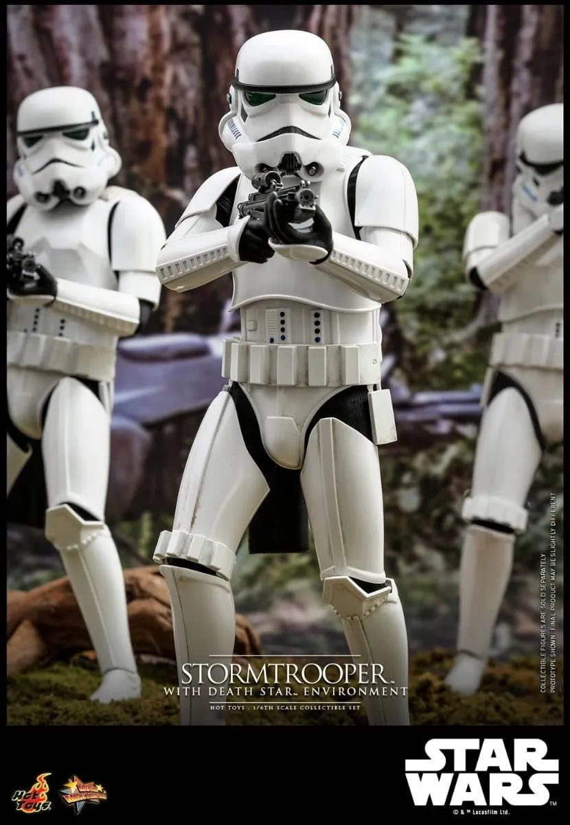 HOTMMS736 Star Wars - Stormtrooper (with Death Star Environment) 1:6 Scale Collectable Action Figure - Hot Toys - Titan Pop Culture