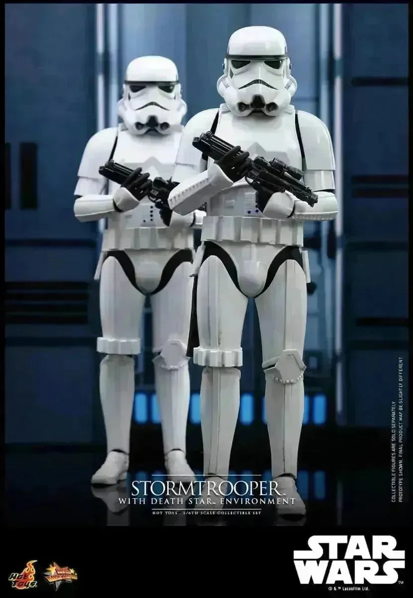HOTMMS736 Star Wars - Stormtrooper (with Death Star Environment) 1:6 Scale Collectable Action Figure - Hot Toys - Titan Pop Culture