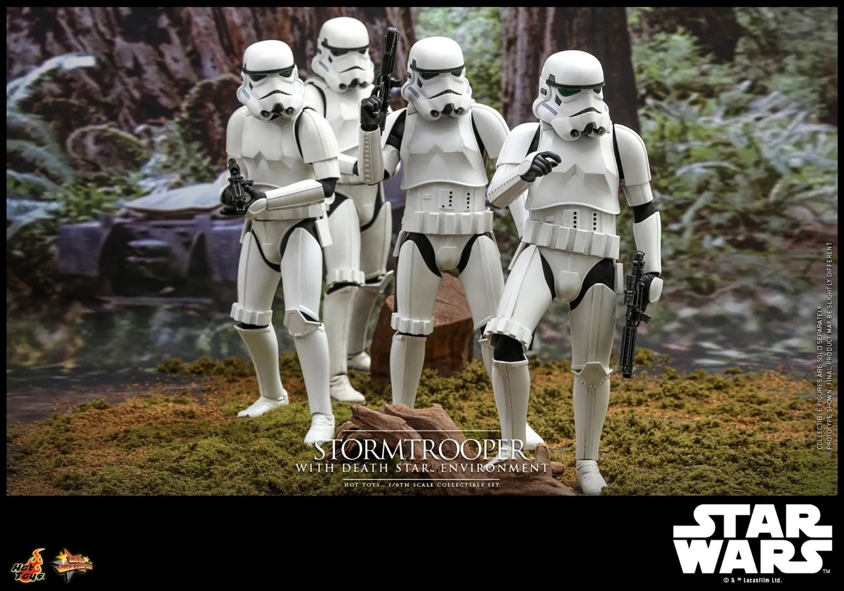 HOTMMS736 Star Wars - Stormtrooper (with Death Star Environment) 1:6 Scale Collectable Action Figure - Hot Toys - Titan Pop Culture