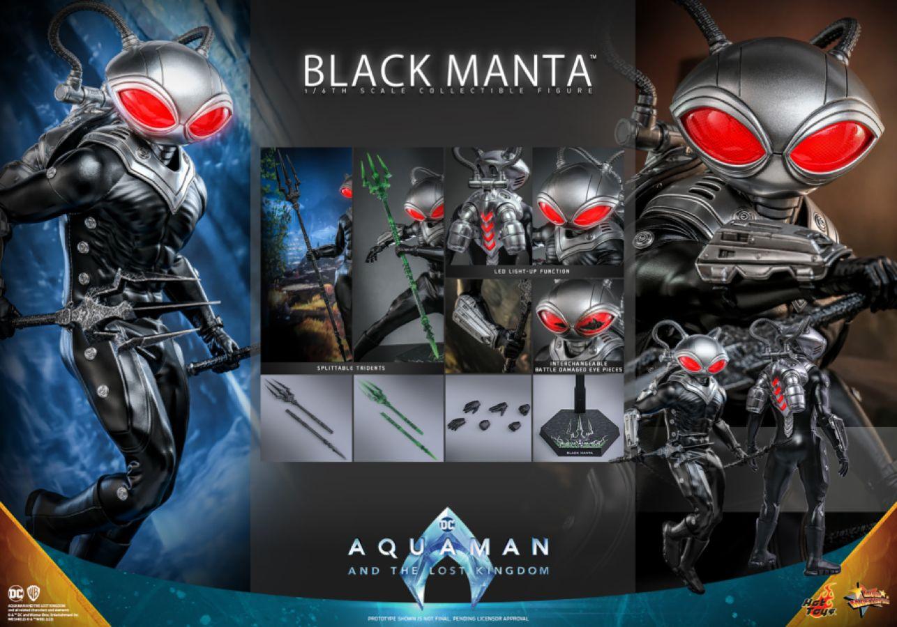 HOTMMS739 Aquaman 2 - Black Manta 1:6 Scale Collectable Action Figure - Hot Toys - Titan Pop Culture