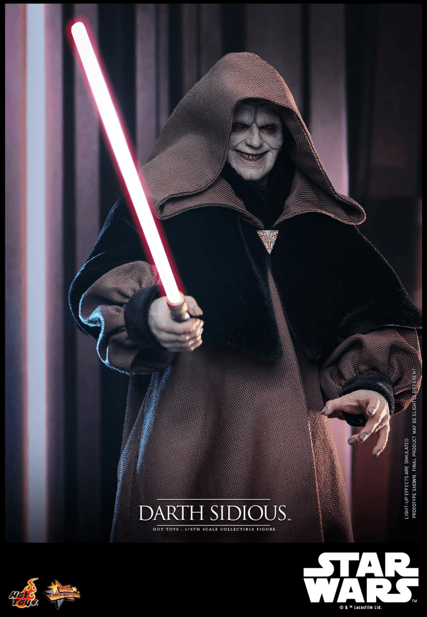 HOTMMS745 Star Wars: Revenge of the Sith - Darth Sidious 1:6 Scale Collectible Action Figure - Hot Toys - Titan Pop Culture