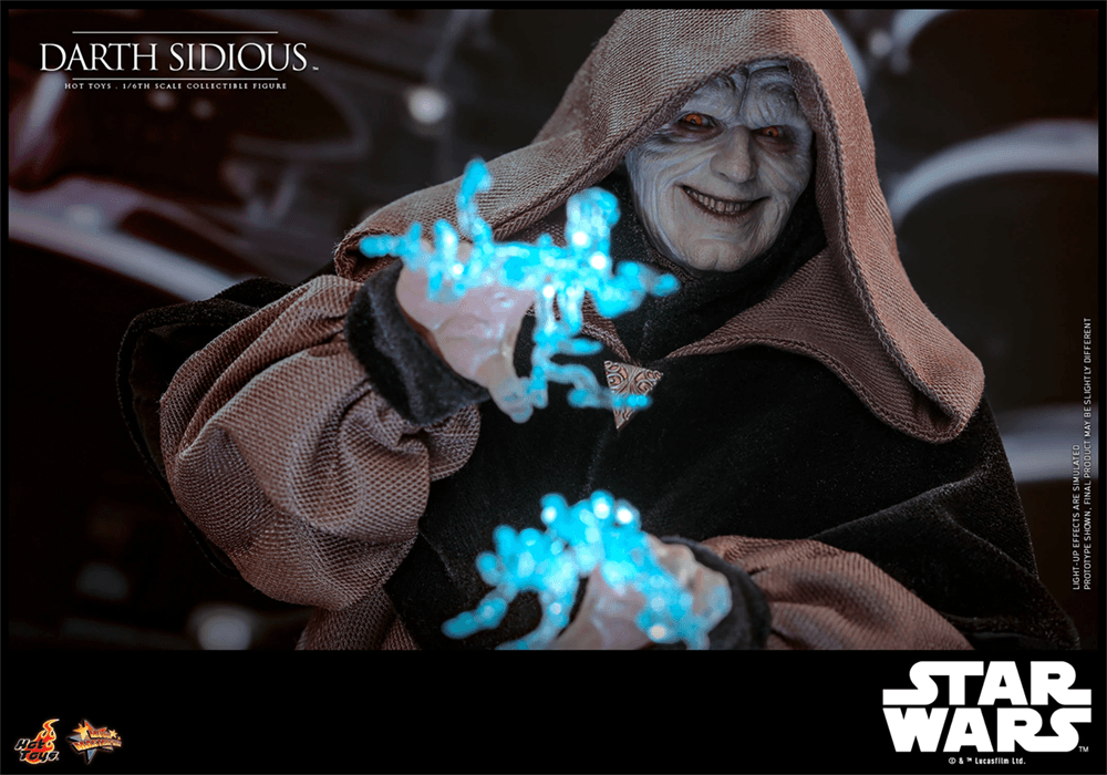 HOTMMS745 Star Wars: Revenge of the Sith - Darth Sidious 1:6 Scale Collectible Action Figure - Hot Toys - Titan Pop Culture