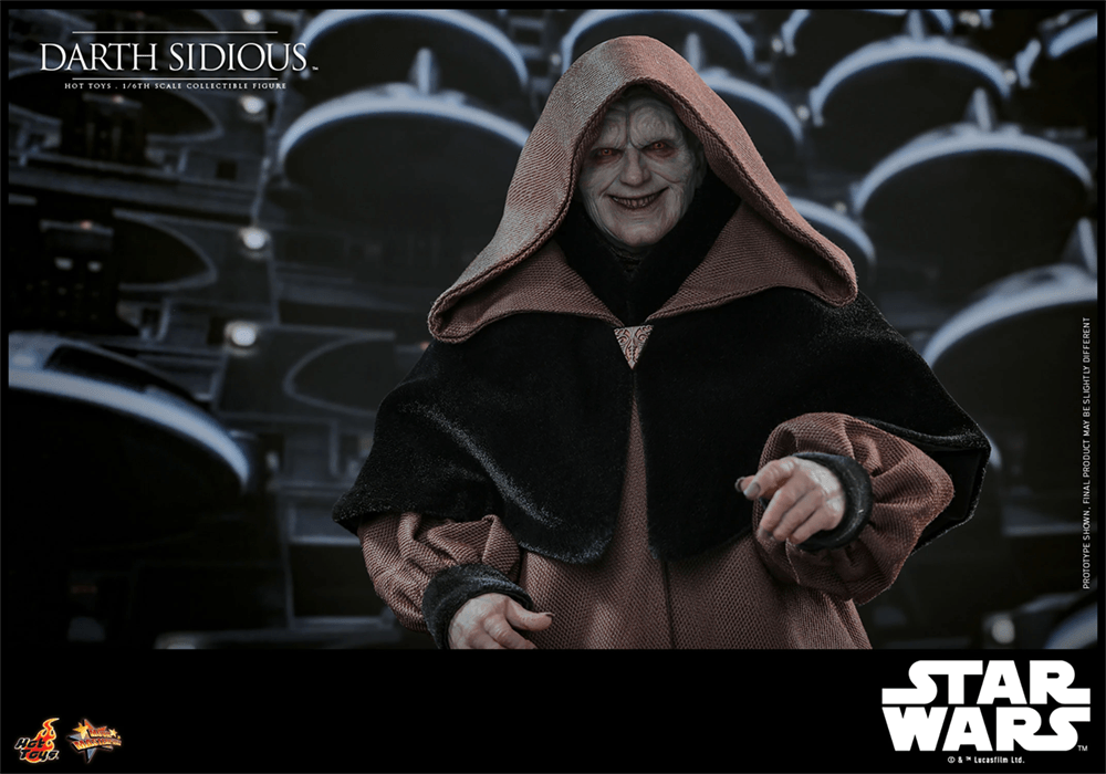 HOTMMS745 Star Wars: Revenge of the Sith - Darth Sidious 1:6 Scale Collectible Action Figure - Hot Toys - Titan Pop Culture