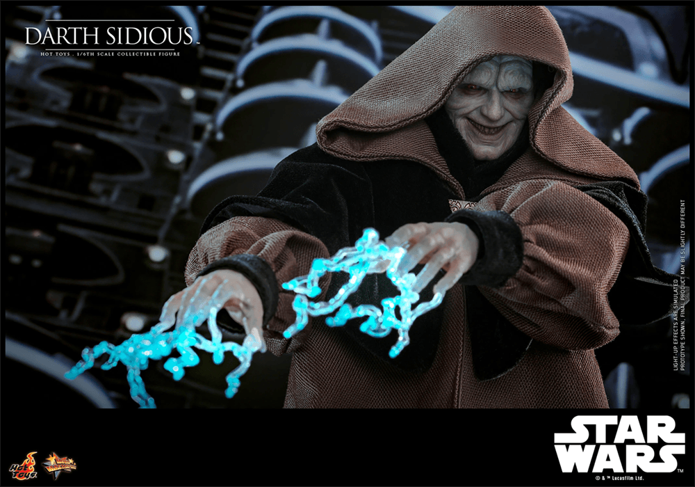 HOTMMS745 Star Wars: Revenge of the Sith - Darth Sidious 1:6 Scale Collectible Action Figure - Hot Toys - Titan Pop Culture