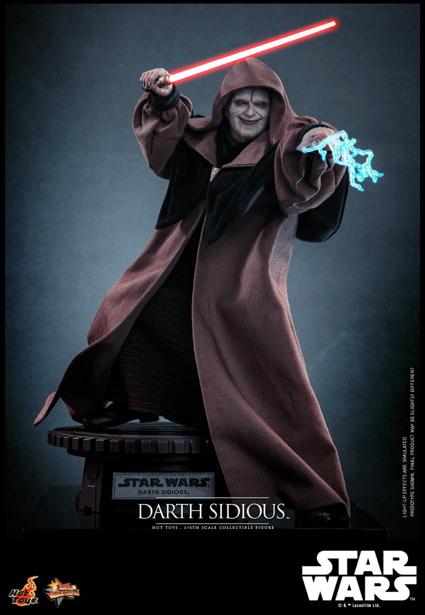 HOTMMS745 Star Wars: Revenge of the Sith - Darth Sidious 1:6 Scale Collectible Action Figure - Hot Toys - Titan Pop Culture