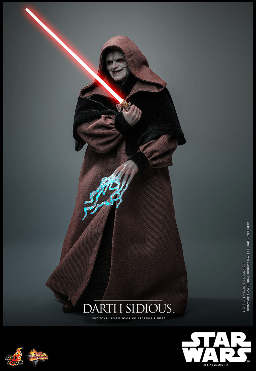 HOTMMS745 Star Wars: Revenge of the Sith - Darth Sidious 1:6 Scale Collectible Action Figure - Hot Toys - Titan Pop Culture