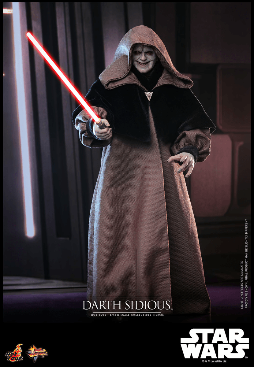 HOTMMS745 Star Wars: Revenge of the Sith - Darth Sidious 1:6 Scale Collectible Action Figure - Hot Toys - Titan Pop Culture